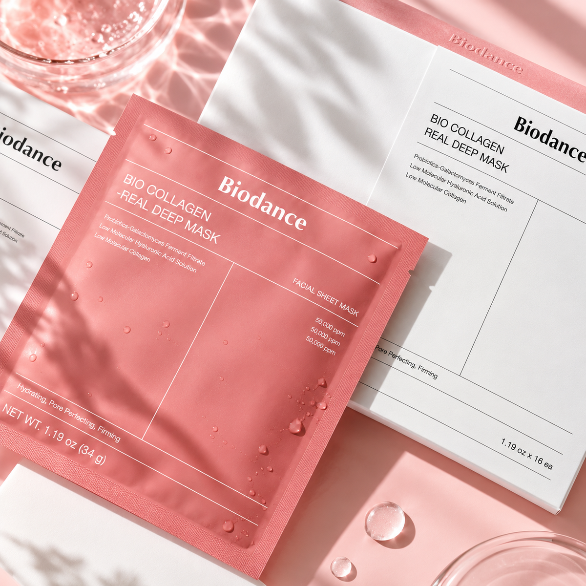 Biodance Bio Collagen Real Deep Mask – Pack of 4 Sheets | Hydrating & Firming