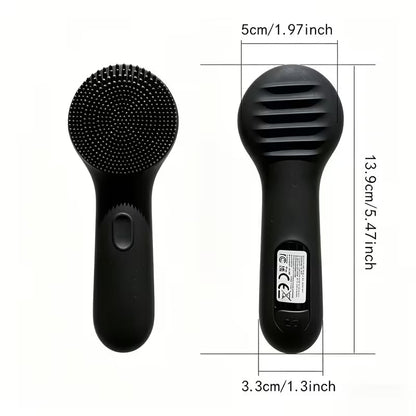 Electric Silicone Facial Cleansing Brush – 3 Speed, Waterproof & Rechargeable