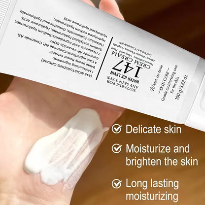 147 Ceramide & Hyaluronic Acid Moisturizing Cream – Hydrating Skin Care | 100g