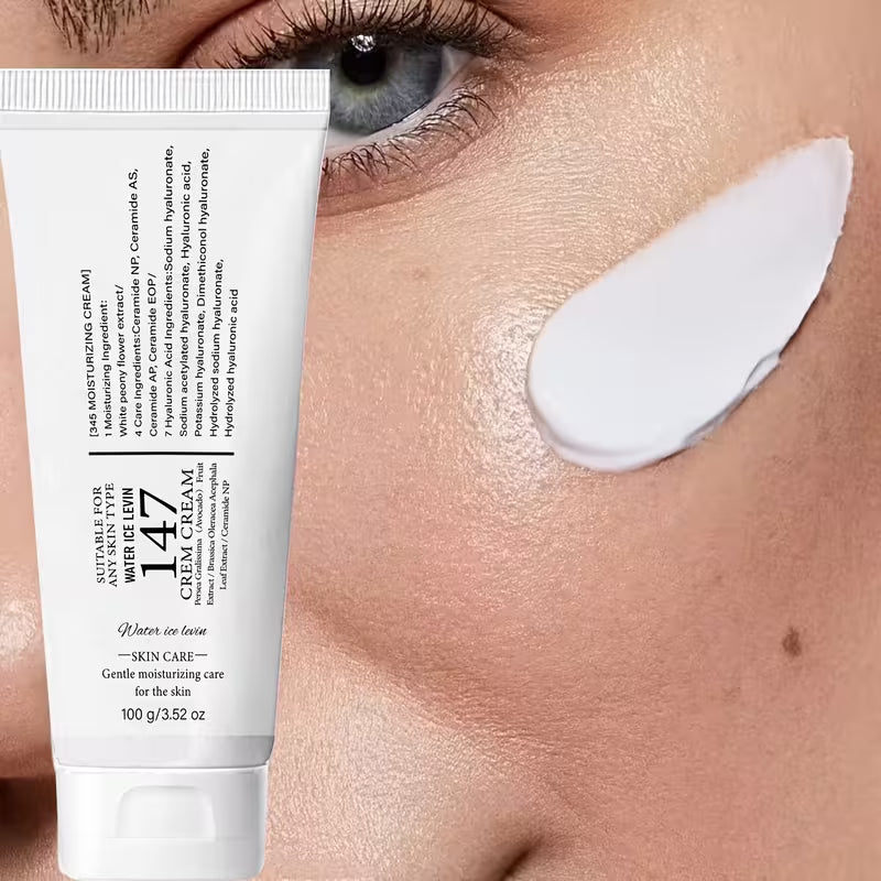 147 Ceramide & Hyaluronic Acid Moisturizing Cream – Hydrating Skin Care | 100g