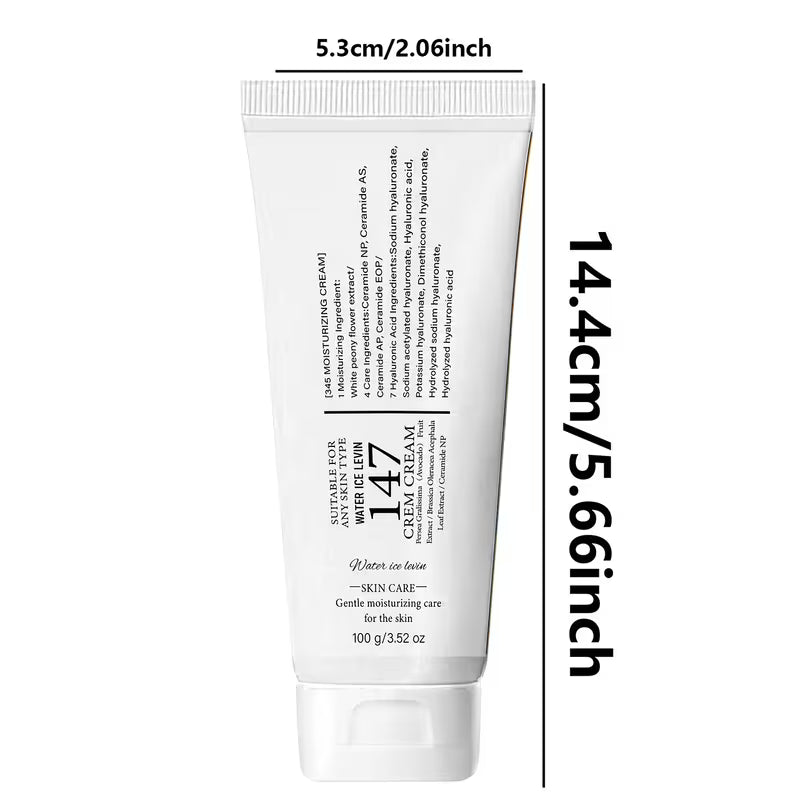 147 Ceramide & Hyaluronic Acid Moisturizing Cream – Hydrating Skin Care | 100g