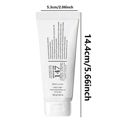 147 Ceramide & Hyaluronic Acid Moisturizing Cream – Hydrating Skin Care | 100g