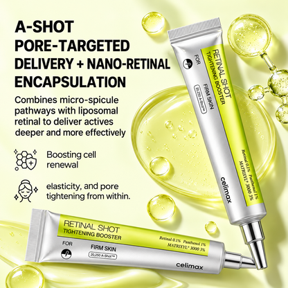 Celimax Retinal Shot Tightening Booster 20ml – Anti-Aging & Pore Care
