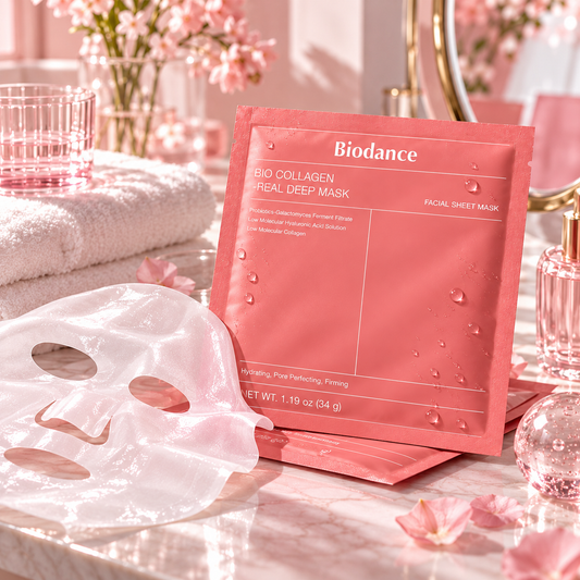 Biodance Bio Collagen Real Deep Mask – Pack of 4 Sheets | Hydrating & Firming