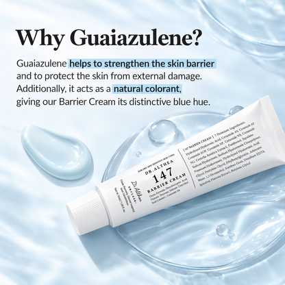 Dr. Althea 147 Barrier Cream – Azulene & Ceramide Skin Barrier Repair Moisturizer, 50ml