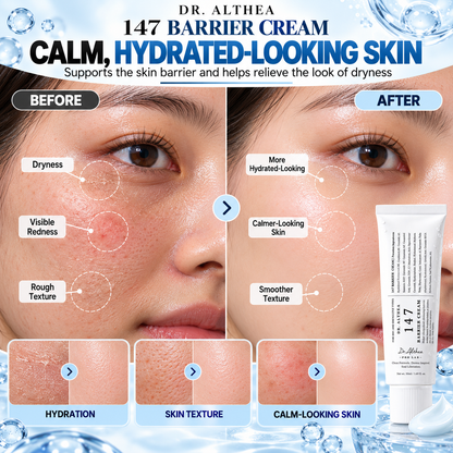 Dr. Althea 147 Barrier Cream – Azulene & Ceramide Skin Barrier Repair Moisturizer, 50ml