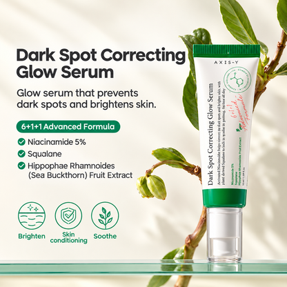 AXIS-Y Dark Spot Correcting Glow Serum – Niacinamide 5% Brightening Serum, 50ml