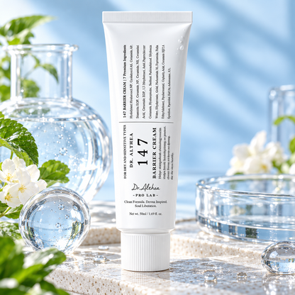 Dr. Althea 147 Barrier Cream – Azulene & Ceramide Skin Barrier Repair Moisturizer, 50ml
