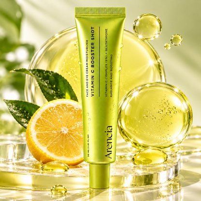 Arencia Vitamin C Booster Shot Face & Eye Cream Moisturizer – 30ml
