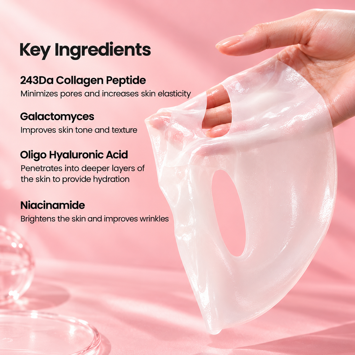 Biodance Bio Collagen Real Deep Mask – Pack of 4 Sheets | Hydrating & Firming