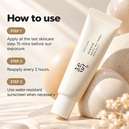 Beauty of Joseon Relief Sun: Rice + Probiotics SPF50+ PA++++ Sunscreen – 50ml