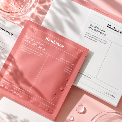 Biodance Bio Collagen Real Deep Mask – Pack of 4 Sheets | Hydrating & Firming