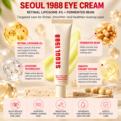 SEOUL 1988 Retinal Eye Cream 30ml – Anti-Aging & Wrinkle Care